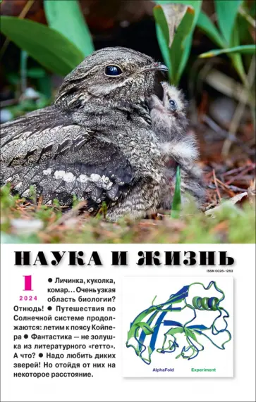 Наука и жизнь. №1 2024 обложка книги