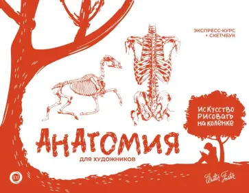 Анатомия для художников. Экспресс-курс + скетчбук обложка книги