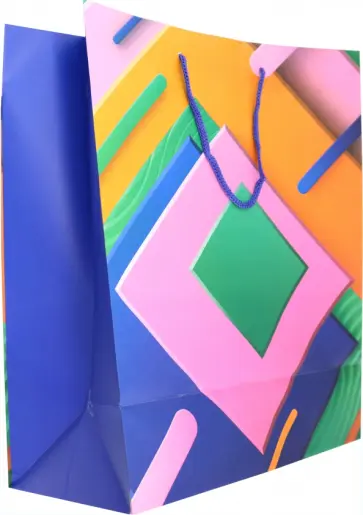 Пакет подарочный Абстракция обложка книги