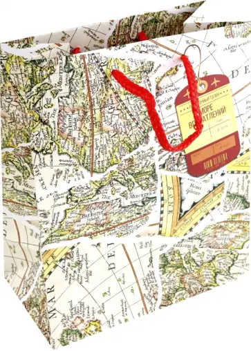 Пакет Карта обложка книги