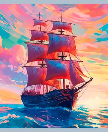 Тетрадь Морские странники, 48 листов, клетка, в ассортименте обложка книги