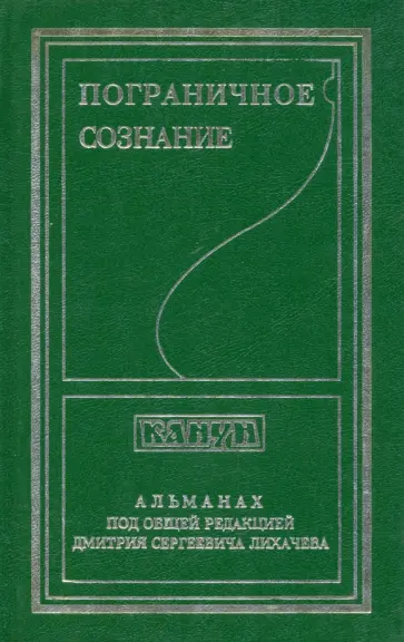 Пограничное сознание обложка книги