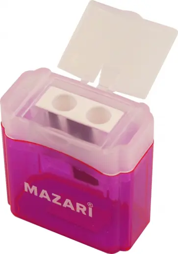 Точилка Arco, 2 отверстия, в ассортименте обложка книги