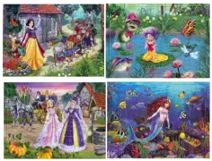 Комплект пазлов Любимые сказки обложка книги