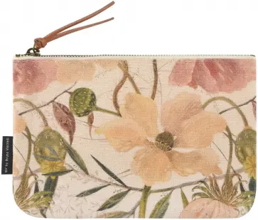 Кошелек-косметичка на молнии Цветочная страсть обложка книги