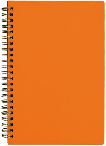 Тетрадь Pragmatic. 60 листов, клетка, оранжевый обложка книги