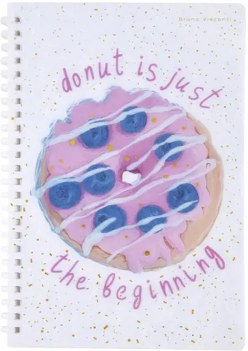 Тетрадь Donut, 60 листов, клетка обложка книги