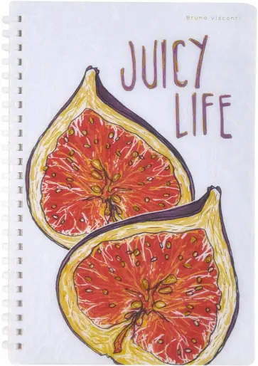 Тетрадь Juicy Life. Инжир, 60 листов, клетка обложка книги