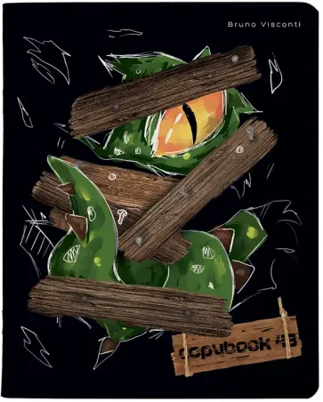 Тетрадь Опасные, 48 листов, клетка, в ассортименте обложка книги