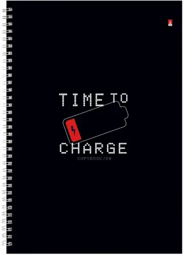 Тетрадь Life Interface, 80 листов, клетка, А4, в ассортименте обложка книги