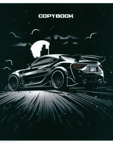 Тетрадь Ночной гонщик, 48 листов, клетка, в ассортименте Тетрадь Ночной гонщик, 48 листов, клетка, в ассортименте обложка книги