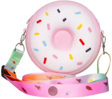 Сумочка для девочки Пончик, розовый обложка книги