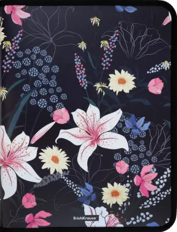 Папка для тетрадей на молнии пластиковая Lily, A4+ обложка книги