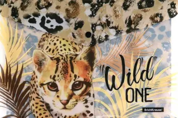 Папка-конверт на кнопке пластиковая Wild Cat, A4 Папка-конверт на кнопке пластиковая Wild Cat, A4 обложка книги