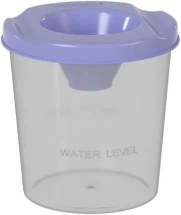 Стакан-непроливайка Pastel, фиолетовый обложка книги