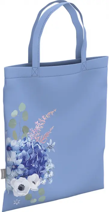 Сумка-шоппер Pastel Bloom. Light Blue обложка книги