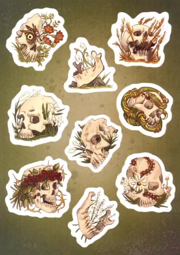 Стикерпак Смерть и Новая жизнь Стикерпак Смерть и Новая жизнь обложка книги