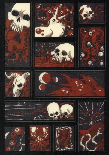 Стикерпак Зов Ктулху Стикерпак Зов Ктулху обложка книги