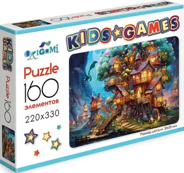 Kids Games. Пазл-160. Домик на дереве Kids Games. Пазл-160. Домик на дереве обложка книги
