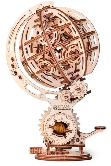 Конструктор деревянный 3D Кинетический глобус Конструктор деревянный 3D Кинетический глобус обложка книги