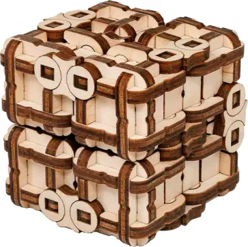 Деревянный конструктор, головоломка Метаморфик Куб Деревянный конструктор, головоломка Метаморфик Куб обложка книги