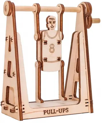 Деревянный конструктор 3D Sportsman Деревянный конструктор 3D Sportsman обложка книги