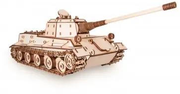 Конструктор деревянный 3D Танк Лев Конструктор деревянный 3D Танк Лев обложка книги