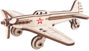 Конструктор деревянный Самолет Бомбардировщик обложка книги