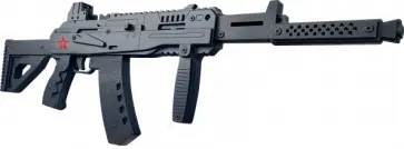 Резинкострел деревянный Автомат АК-12 обложка книги