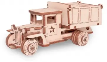 Конструктор деревянный Грузовик Самосвал обложка книги