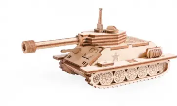 Конструктор деревянный Танчик Т-34 обложка книги