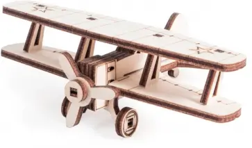 Конструктор из дерева Самолет И-15 обложка книги