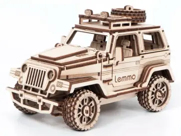 Сборная модель из дерева Внедорожник Трикс обложка книги