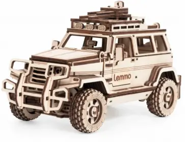 Сборная модель из дерева Внедорожник Булат обложка книги