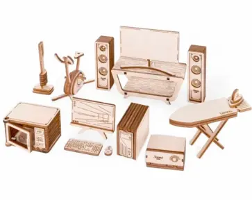 Набор кукольной мебели Бытовая Техника для дома обложка книги