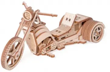 Деревянный конструктор, сборная модель Трицикл Фотон обложка книги