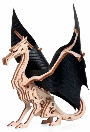 Деревянный конструктор Сувенир Дракон обложка книги