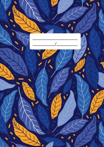 Тетрадь Листопад, А5-, 120 листов, клетка обложка книги