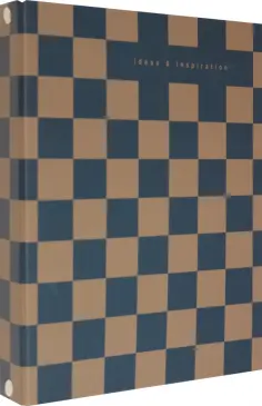 Тетрадь на кольцах со сменным блоком Идеи и вдохновение, А5+, 120 листов, клетка обложка книги