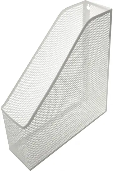 Лоток вертикальный, 1 отделение, белый Лоток вертикальный, 1 отделение, белый обложка книги