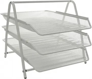 Лоток горизонтальный, белый, 3 штуки Лоток горизонтальный, белый, 3 штуки обложка книги