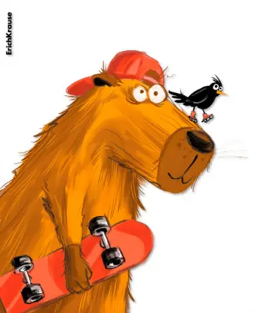 Набор обложек для тетрадей и дневников Happy Capy, 12 штук обложка книги