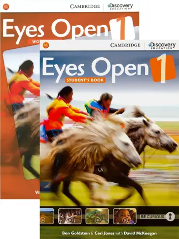 Goldstein, Anderson - Eyes Open. Level 1. A1. Student's Book + Workbook обложка книги