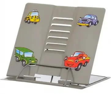 Подставка для книг Машины, металлическая, в ассортименте обложка книги