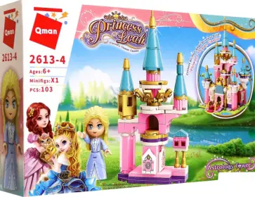 Конструктор Princess Leah. Замок принцессы. Башня астронома обложка книги