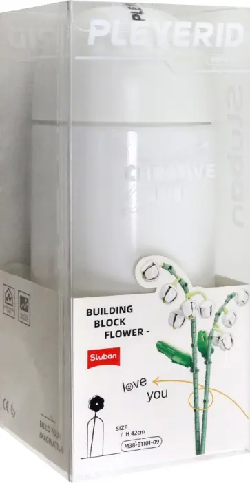 Конструктор Flower. Ландыши в вазе обложка книги