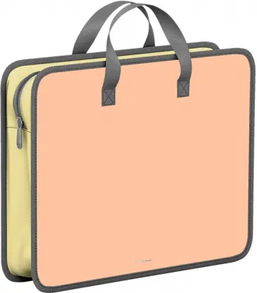 Папка пластиковая для творчества Matt Pastel Bloom Peach, A4+, персиковый обложка книги