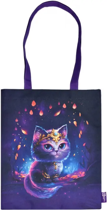 Сумка-шоппер Волшебный кот обложка книги
