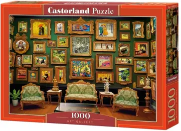 Puzzle-1000. Арт галерея Puzzle-1000. Арт галерея обложка книги