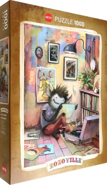 Puzzle-1000. Виниловые монстры. Zozoville Puzzle-1000. Виниловые монстры. Zozoville обложка книги